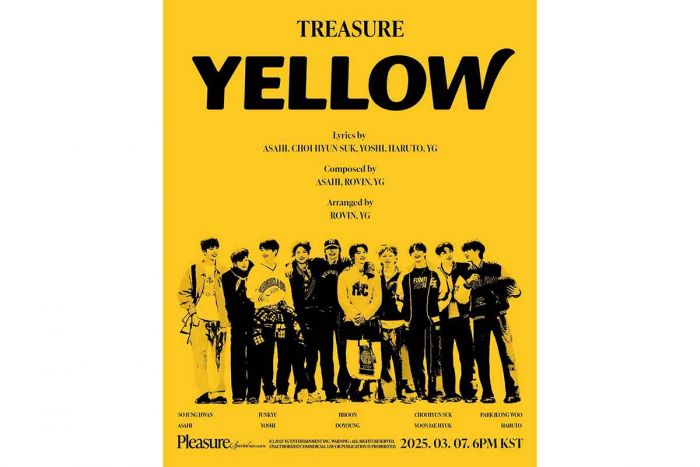 TREASURE Resmi Rilis Poster TREASURE Resmi Rilis Poster