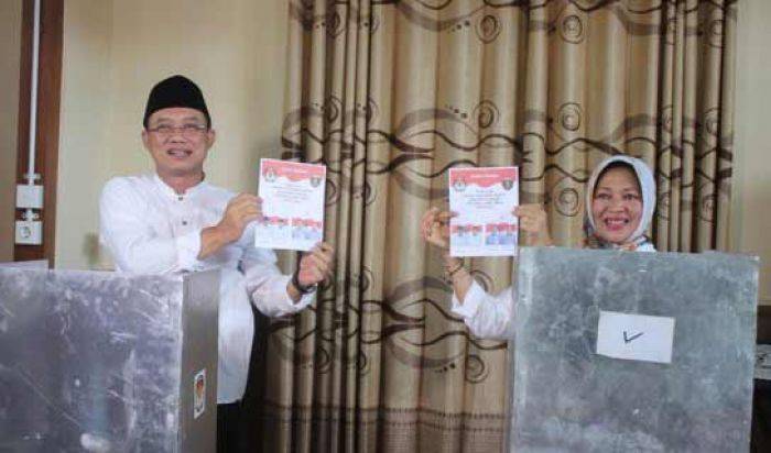 Paslon OK Menang Mutlak di Ngawi