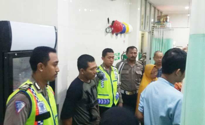 Razia Balap Liar, Anggota Satlantas Polres Kediri Kota jadi Korban Tabrak Lari