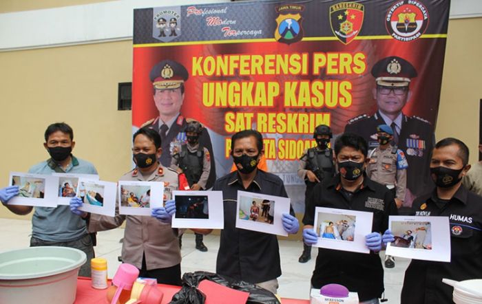 Tiga Pelaku Penyiraman Asam Sulfat di Sidoarjo Diamankan Polisi, Dua Masih di Bawah Umur