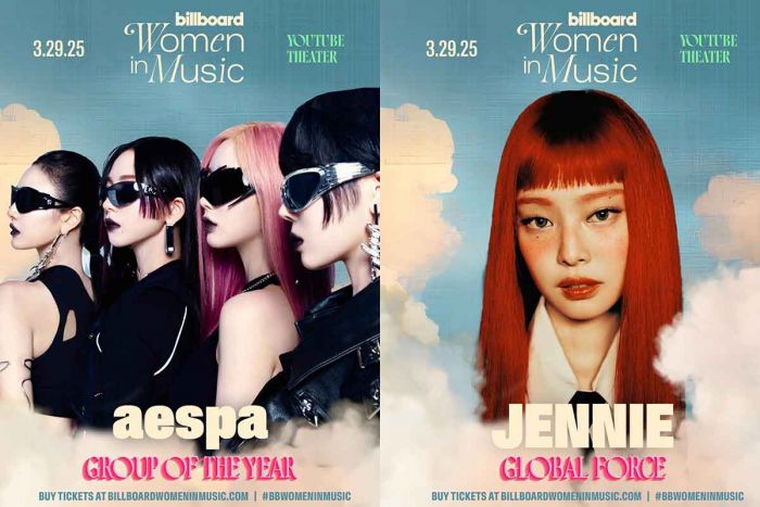 AESPA dan Jennie BLACKPINK Raih Penghargaan di Acara Billboard Women in Music 2025 AESPA dan Jennie BLACKPINK Raih Penghargaan di Acara Billboard Women in Music 2025