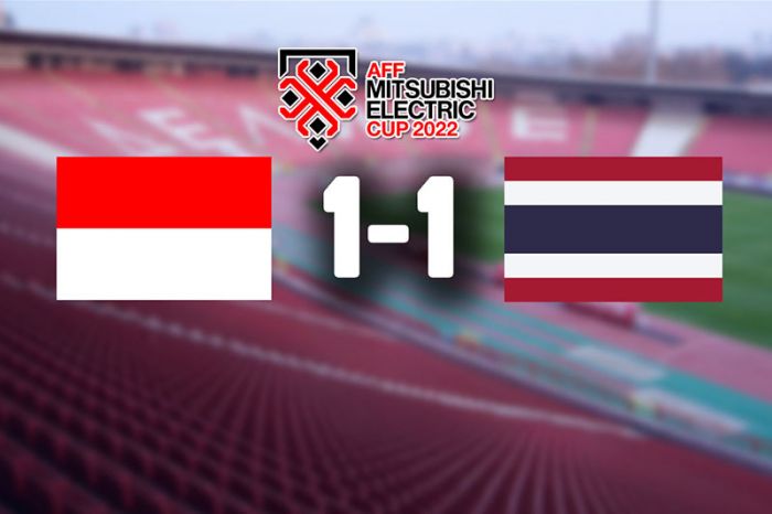 Hasil Piala AFF 2022: Indonesia vs Thailand Seri 1-1