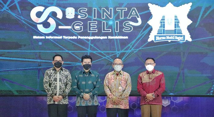 Wakil Wali Kota Pasuruan Hadiri Launching Sinta Gelis di Surabaya