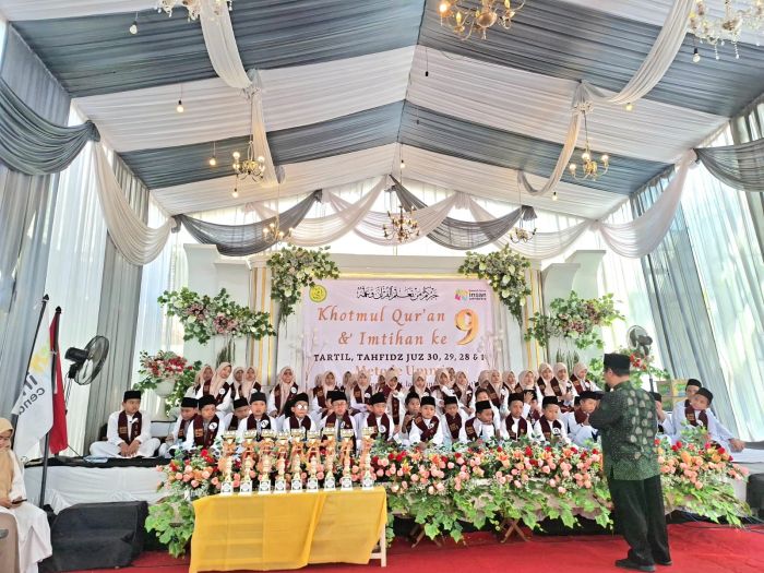 Puluhan Siswa SD IC Sidoarjo Lulus 100 Persen Ujian Khotmul Qur’an dan Imtihan Metode Ummi