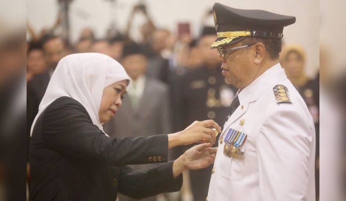 Lantik Bupati Tulungagung, Gubernur Khofifah Pesankan Pentingnya Pembangunan Berbasis Kewilayahan