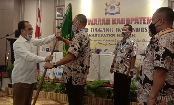 Terpilih Aklamasi, Sarjono Jabat Ketua Kadin Gresik​ Periode 2021-2026