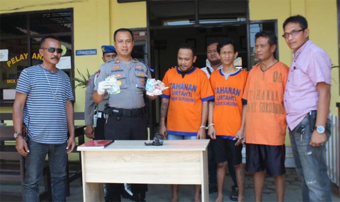 Gerebek Judi Dadu di Sukodono, Polisi Amankan 3 Orang Gerebek Judi Dadu di Sukodono, Polisi Amankan 3 Orang
