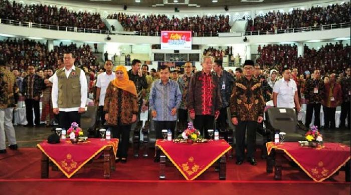 Khofifah Dampingi JK Buka Festival Kebangsaan II