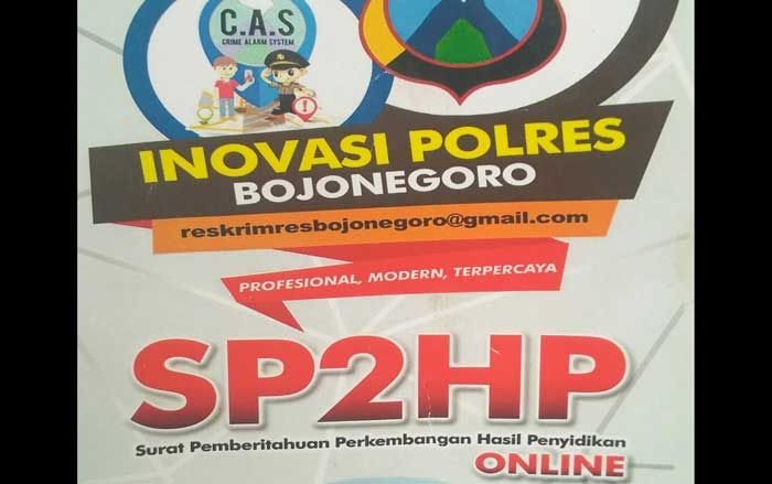 Terobosan Polres Bojonegoro, Ciptakan Aplikasi untuk Pantau Perkembangan Penyidikan Kasus