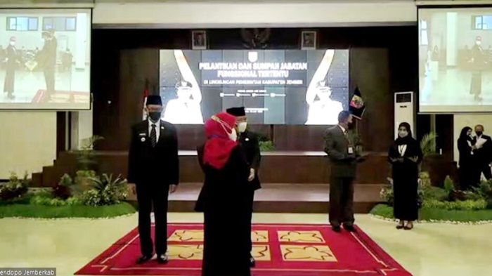 Bupati Hendy Definitifkan 536 Pejabat di Lingkungan Pemkab Jember Bupati Hendy Definitifkan 536 Pejabat di Lingkungan Pemkab Jember