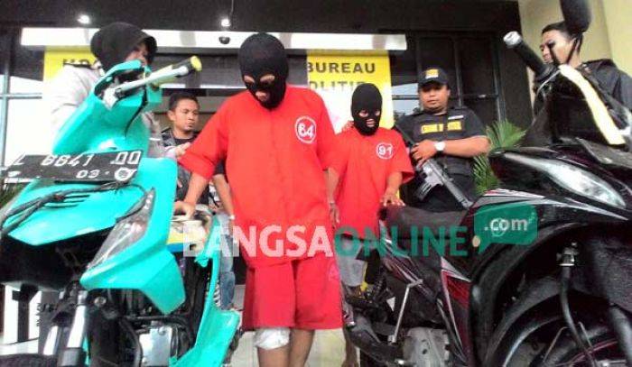 Enam Kali Nyolong, Dua Pelaku Curanmor di Surabaya Ditembak Enam Kali Nyolong, Dua Pelaku Curanmor di Surabaya Ditembak