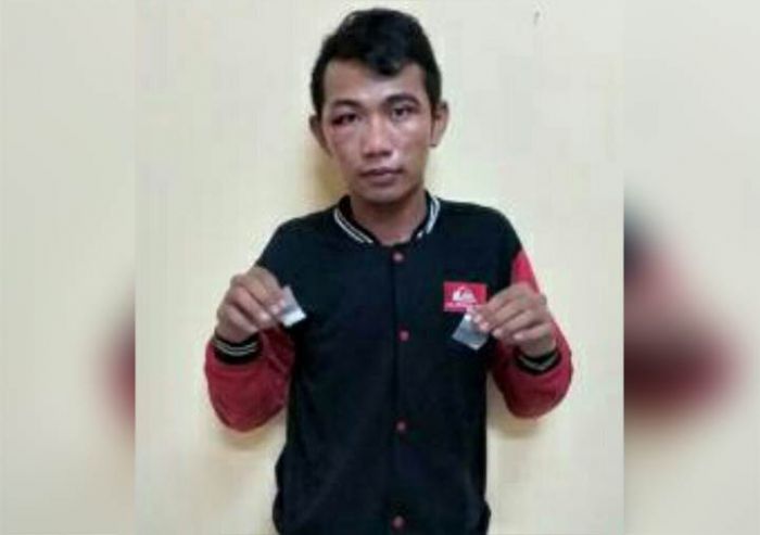 Nyabu, Tukang Jahit Sepatu di Pasuruan Dibekuk