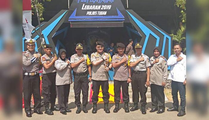 Posko Mudik Polres Tuban Sediakan 200 Kopi dan 100 Mie Instan Gratis Tiap Hari