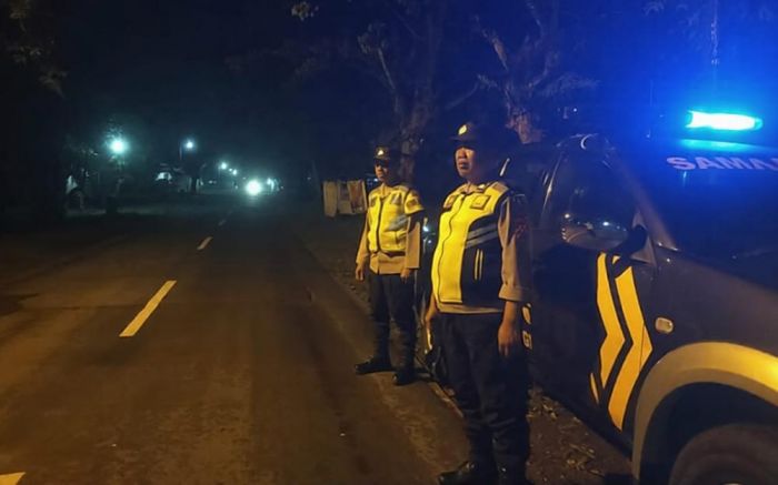 Gencarkan Patroli Blue Light, Wujudkan Situasi Ngawi Aman Kondusif