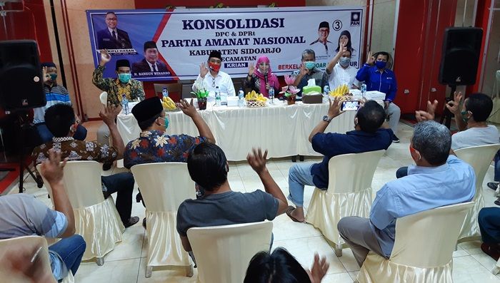 Menangkan Kelana-Astutik, PAN Sidoarjo Konsolidasi Kader se-Kecamatan Krian Menangkan Kelana-Astutik, PAN Sidoarjo Konsolidasi Kader se-Kecamatan Krian