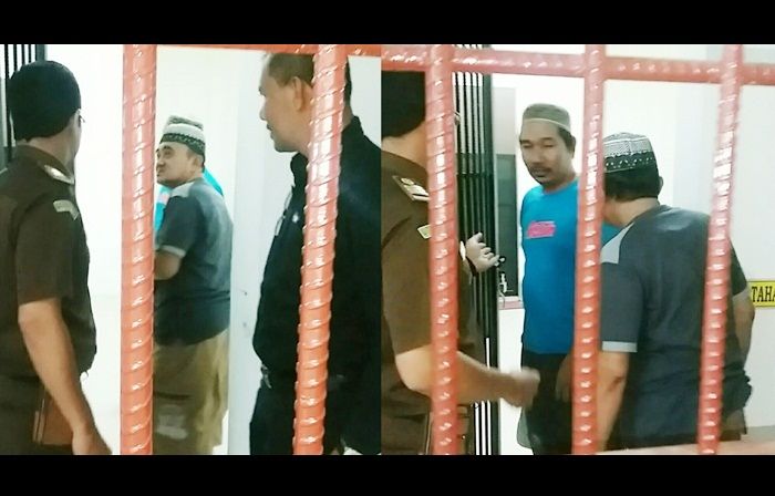 Tersangka Korupsi DD, Kades Dhompo dan Bendahara Jadi Tahanan Kejari Tersangka Korupsi DD, Kades Dhompo dan Bendahara Jadi Tahanan Kejari