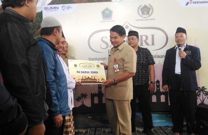 ​Pertamina MOR V Bersama PWI Malang Raya Santuni 5 Panti Asuhan