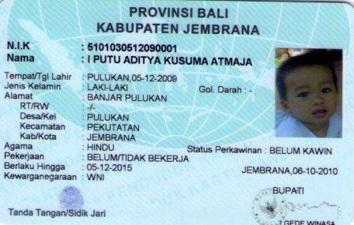 Tahun 2016, Anak-anak di Blitar Harus Miliki Identitas Kependudukan