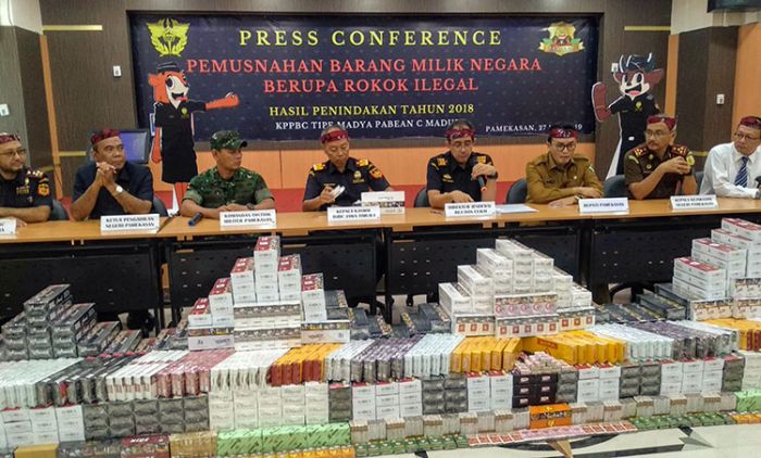 Berantas Rokok Ilegal, ​Pemkab Pamekasan Kerja Sama dengan Bea Cukai akan Bentuk 189 Agen Informan