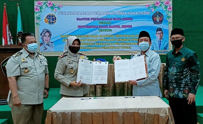 Uniska dan BPN Kota Kediri Tanda Tangani MoU Masalah Pertanahan Uniska dan BPN Kota Kediri Tanda Tangani MoU Masalah Pertanahan
