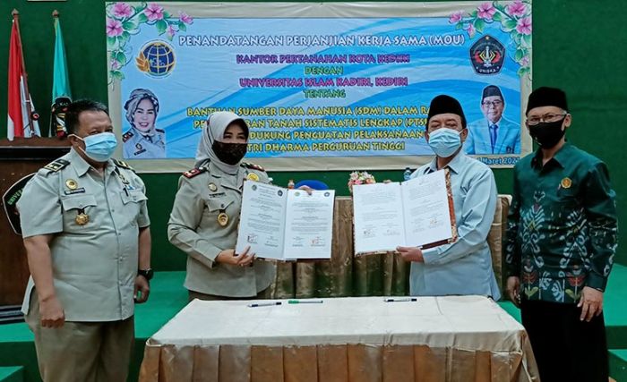 Uniska dan BPN Kota Kediri Tanda Tangani MoU Masalah Pertanahan