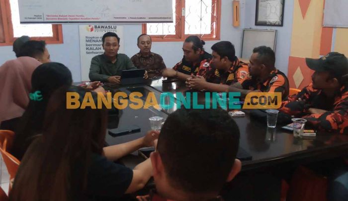 Siap Bersinergi dengan Bawaslu, Sapma PP Kota Madiun Gelar Audiensi