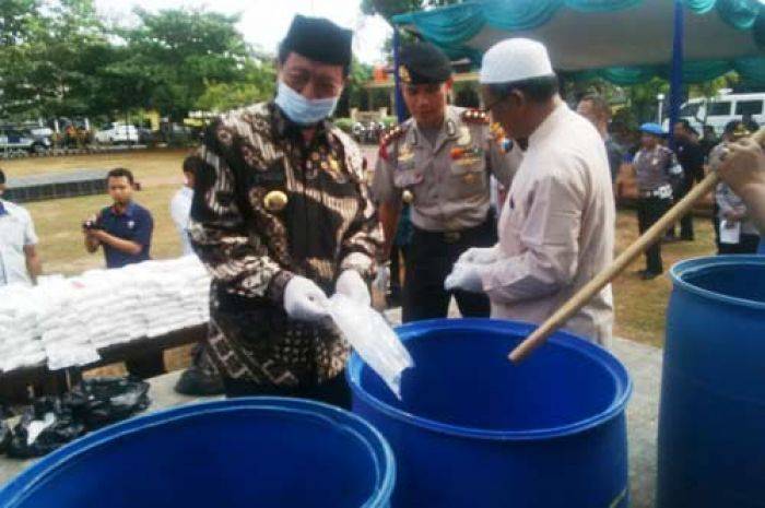 Akhirnya Polres Tuban Musnahkan BB Ratusan Ribu Pil Koplo Akhirnya Polres Tuban Musnahkan BB Ratusan Ribu Pil Koplo