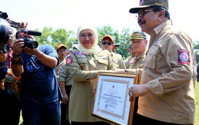 Peringati HUT ke-13 TAGANA, Mensos Ajak Cegah Bencana dengan Terapkan Manajemen Hulu dan Hilir