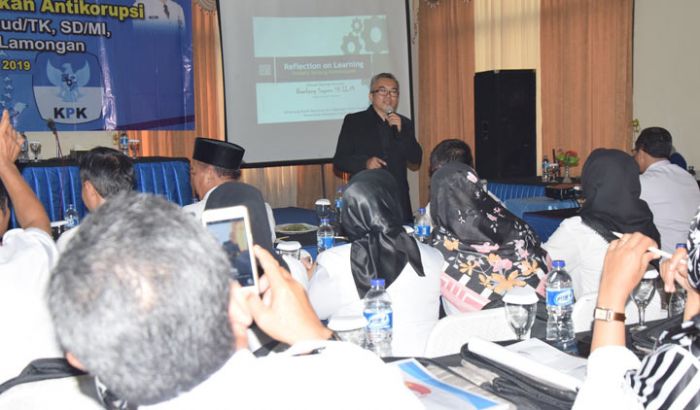 Pemkab Lamongan Jadikan Sekolah Sebagai Ujung Tombak Antikorupsi