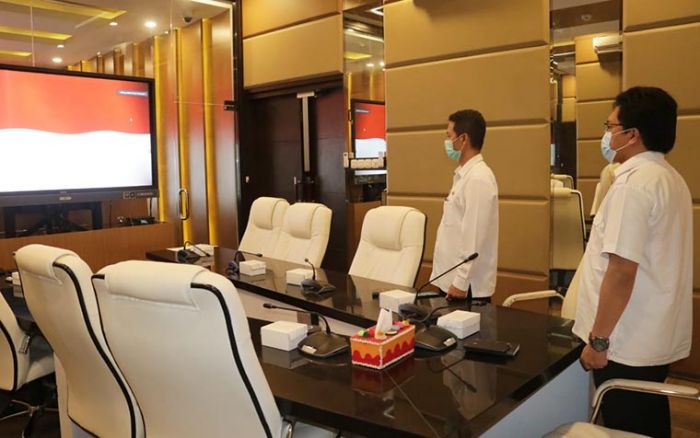 Pemkot Pasuruan Ikuti Penyerahan DIPA dan Daftar Alokasi TKDD Tahun 2021 Secara Virtual Pemkot Pasuruan Ikuti Penyerahan DIPA dan Daftar Alokasi TKDD Tahun 2021 Secara Virtual