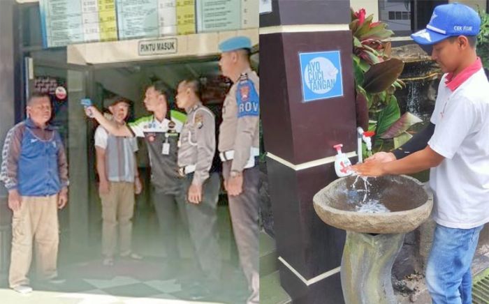 Antisipasi Virus Corona, Pemohon SIM Dilakukan Pengecekan Suhu Antisipasi Virus Corona, Pemohon SIM Dilakukan Pengecekan Suhu