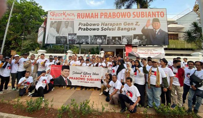 Relawan Prabowo Gatotkaca Resmikan Posko Pemenangan di Jakarta Relawan Prabowo Gatotkaca Resmikan Posko Pemenangan di Jakarta