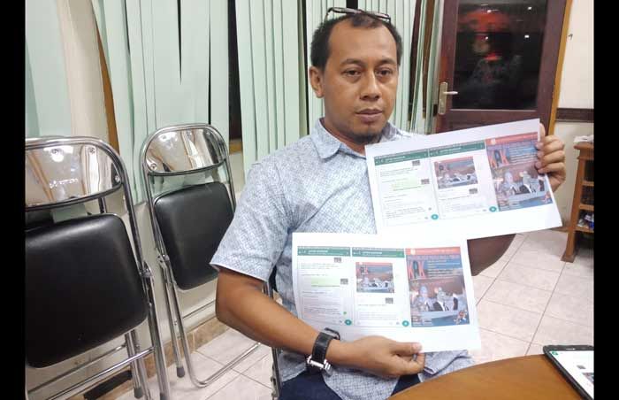 Pendukung Khofifah akan Laporkan Akun WA Halim Iskandar ke Polda Jatim Pendukung Khofifah akan Laporkan Akun WA Halim Iskandar ke Polda Jatim