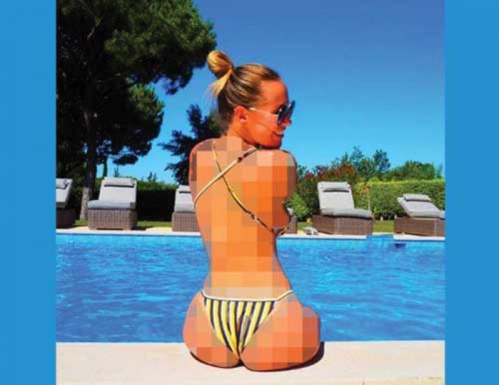 Kangen Rio Ferdinand, Kate Wright Pamer Tubuh Sintal Kangen Rio Ferdinand, Kate Wright Pamer Tubuh Sintal