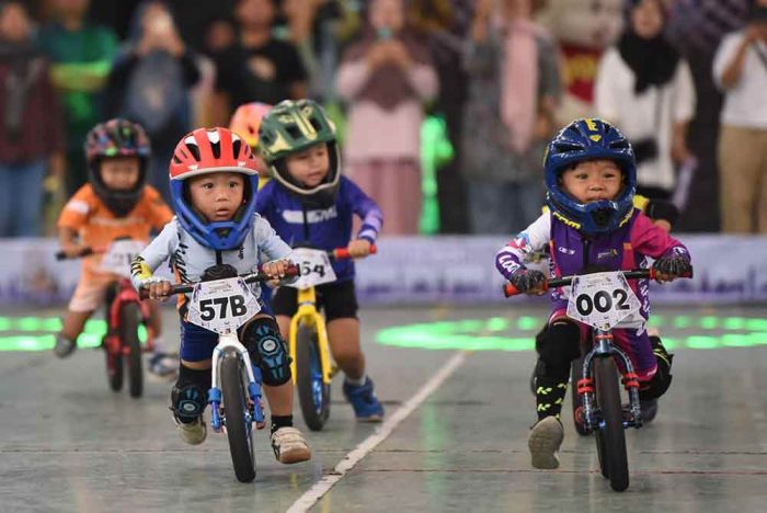 Bhumi Panji Kertapati Volume 3.0 Pushbike Championship Piala Wali Kota Kediri Resmi Dibuka