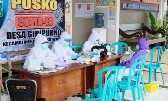 Dinkes Rapid Test 232 Warga Karantina Lokal Giripurno, 32 Orang Reaktif Covid-19 Dinkes Rapid Test 232 Warga Karantina Lokal Giripurno, 32 Orang Reaktif Covid-19