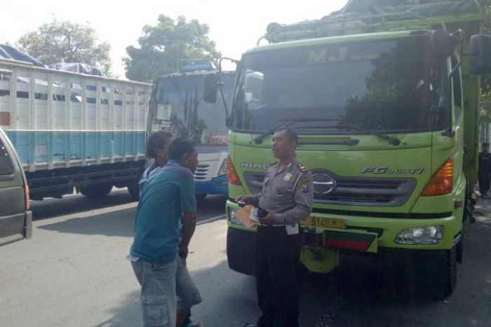 H-7 Lebaran, Kendaraan Berat Dilarang Melintas di Jombang