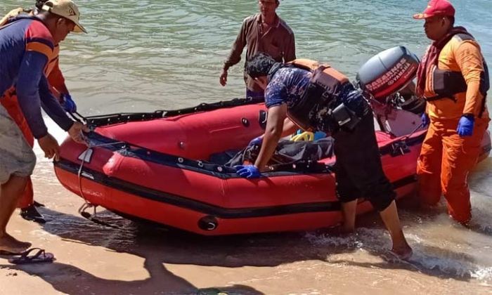 Nelayan yang Tenggelam di Pantai Wawaran Pacitan Ditemukan Tim SAR Gabungan