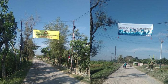 Tak Kunjung Perbaiki Jalan, Baliho Sindir Bupati Tuban Viral di Media Sosial Tak Kunjung Perbaiki Jalan, Baliho Sindir Bupati Tuban Viral di Media Sosial