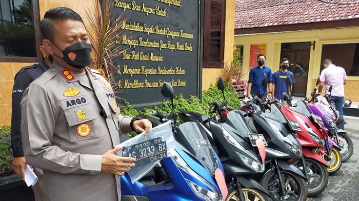 Penadah dan Penipu Spesialis Honda PCX Ditangkap Polisi di Blitar