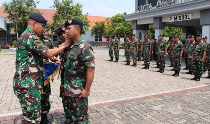 Koarmada II Gelar Penyerahan Komando Puslat Glagaspur kepada Komandan Kolat