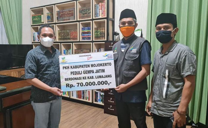 PKH Mojokerto Salurkan Donasi Senilai Rp70 Juta Untuk Korban Gempa Bumi di Lumajang PKH Mojokerto Salurkan Donasi Senilai Rp70 Juta Untuk Korban Gempa Bumi di Lumajang
