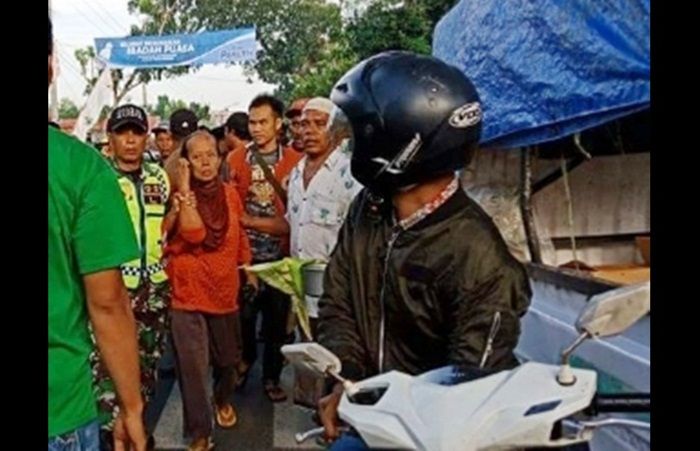 Diduga Mencopet, Nenek di Pamekasan Diamankan Anggota Koramil Diduga Mencopet, Nenek di Pamekasan Diamankan Anggota Koramil
