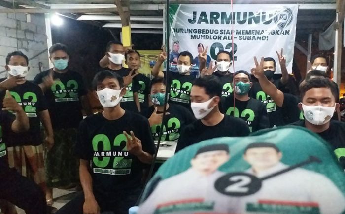 Blusukan ke Kampung, Jarmunu Sosialisasikan 17 Program Gus Muhdlor-Subandi Blusukan ke Kampung, Jarmunu Sosialisasikan 17 Program Gus Muhdlor-Subandi
