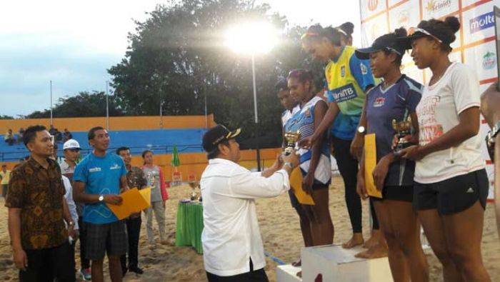Juara Turnamen Voli Pantai Pra PON XIX Didominasi Pemain Nasional Juara Turnamen Voli Pantai Pra PON XIX Didominasi Pemain Nasional