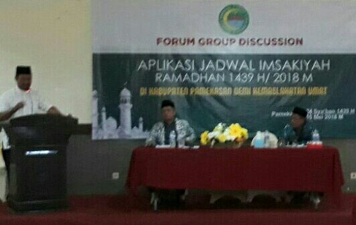 BHR Pamekasan Gelar FGD Aplikasi Jadwal Imsakiyah Ramadan 1439 H