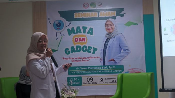 Tekankan Upaya Preventif, RS Hermina Madiun Gelar Seminar Awam Mata dan Gadget Tekankan Upaya Preventif, RS Hermina Madiun Gelar Seminar Awam Mata dan Gadget