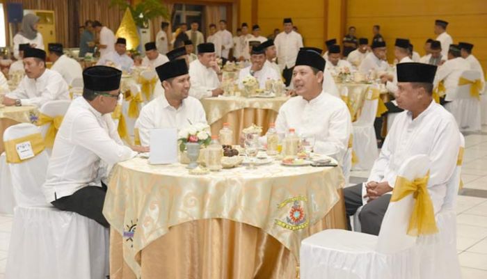 Pangkoarmada II Hadiri Buka Puasa Bersama Forkopimda Jatim di Kodiklatal