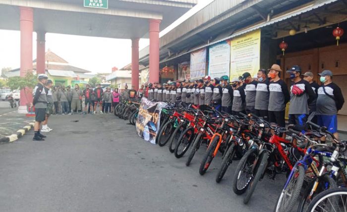 Terminal Ngawi Punya Komunitas Gowes, Anggotanya Pedagang Asongan hingga Tukang Becak