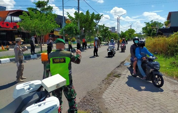 Warga Sidoarjo yang Terjaring Razia PSBB Jilid III Tembus 1.221 Pelanggar